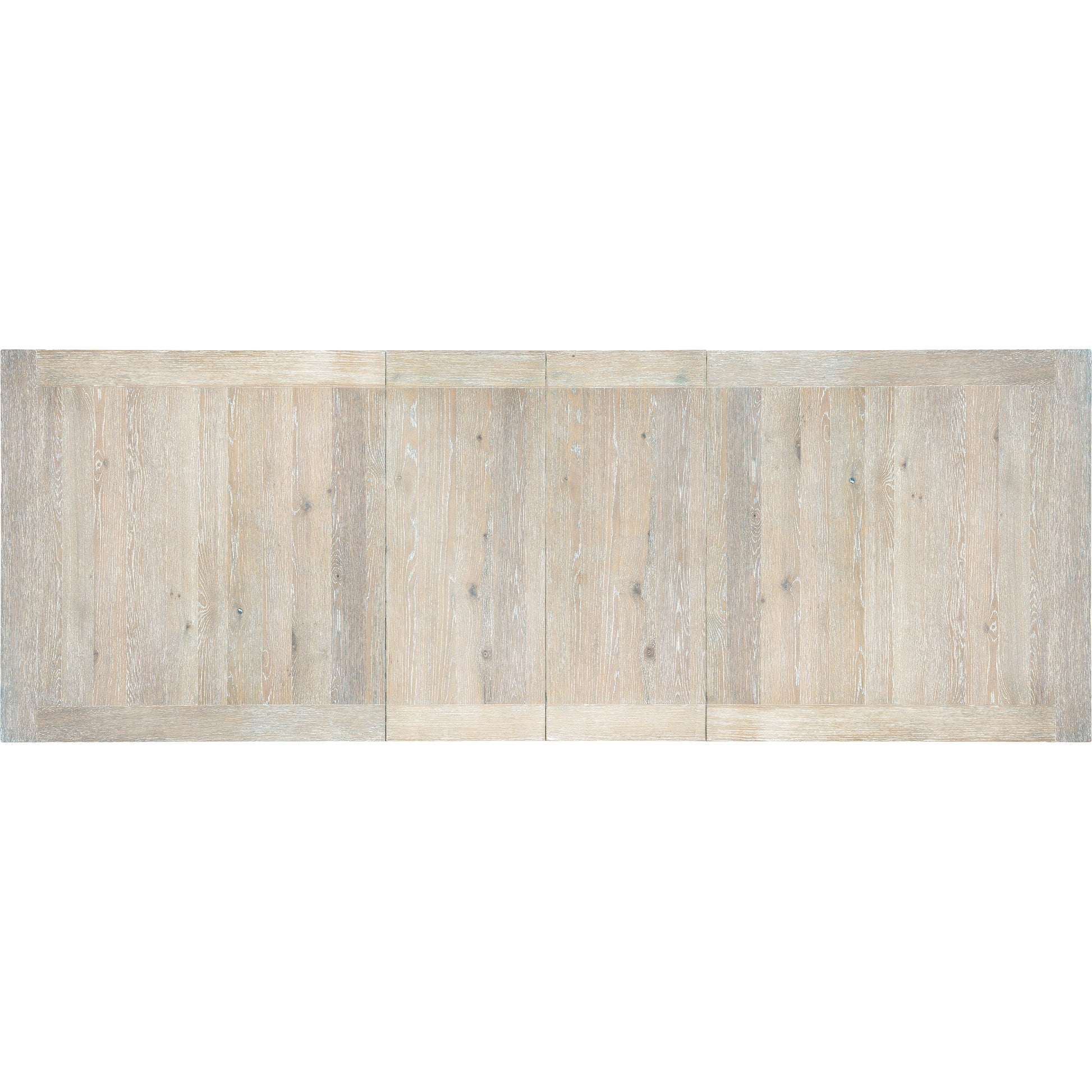 Serenity Topsail Dining Table by Hooker Furniture in surf. Made from oak veneers in a modern style.