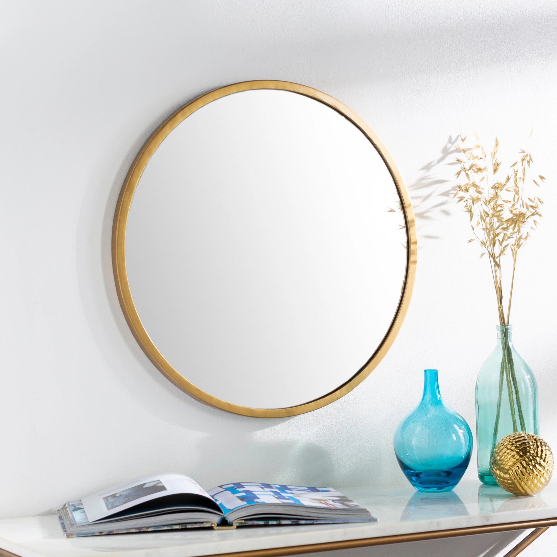 Carmen - 26591 by Surya in gold and hand finished. Made from metal, manufactured wood in a traditional style.