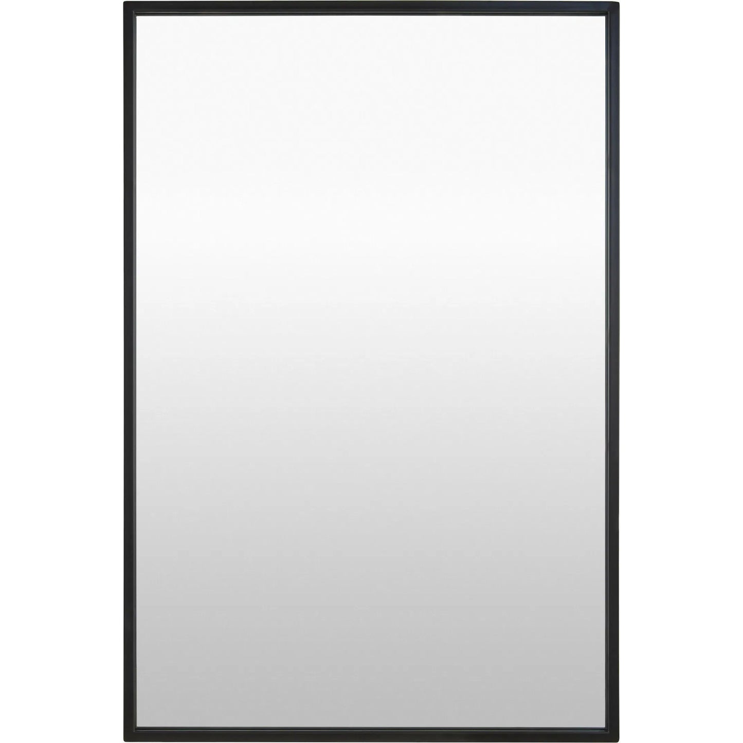 001 SI-2380135,SI-2380136 | Primary Silo | Carmen Rectangular Accent Mirror by Surya in black and matte. Made from iron in a transitional style.
