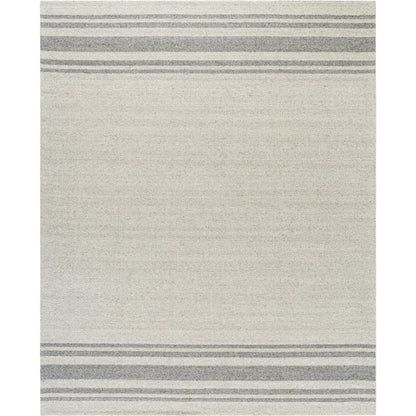 Romano Rug - 484800 by Surya in slate, light silver, metallic - silver, sage. Made from wool in a unique style.