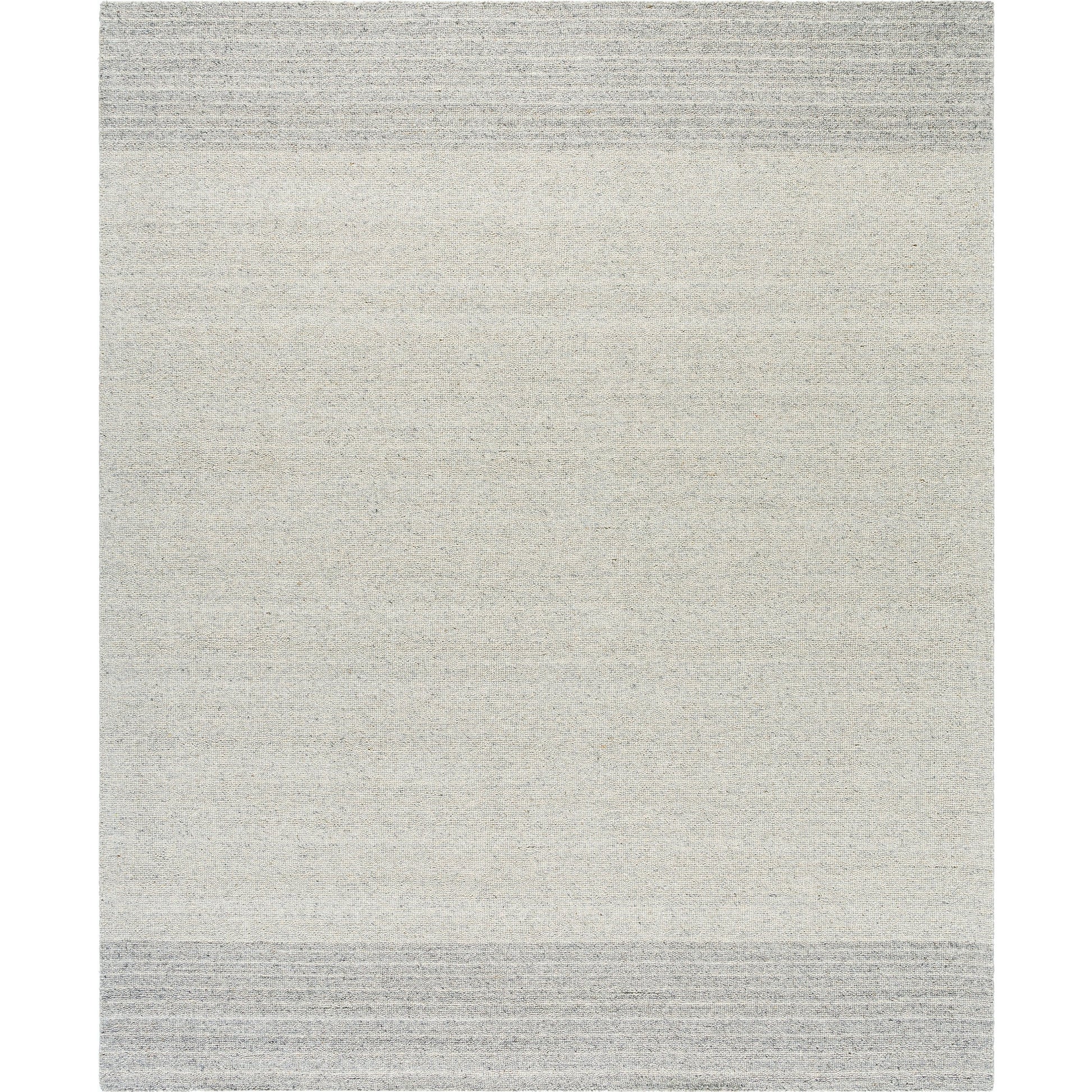 Romano Rug - 484845 by Surya in ivory, dove gray, ash. Made from wool in a unique style.