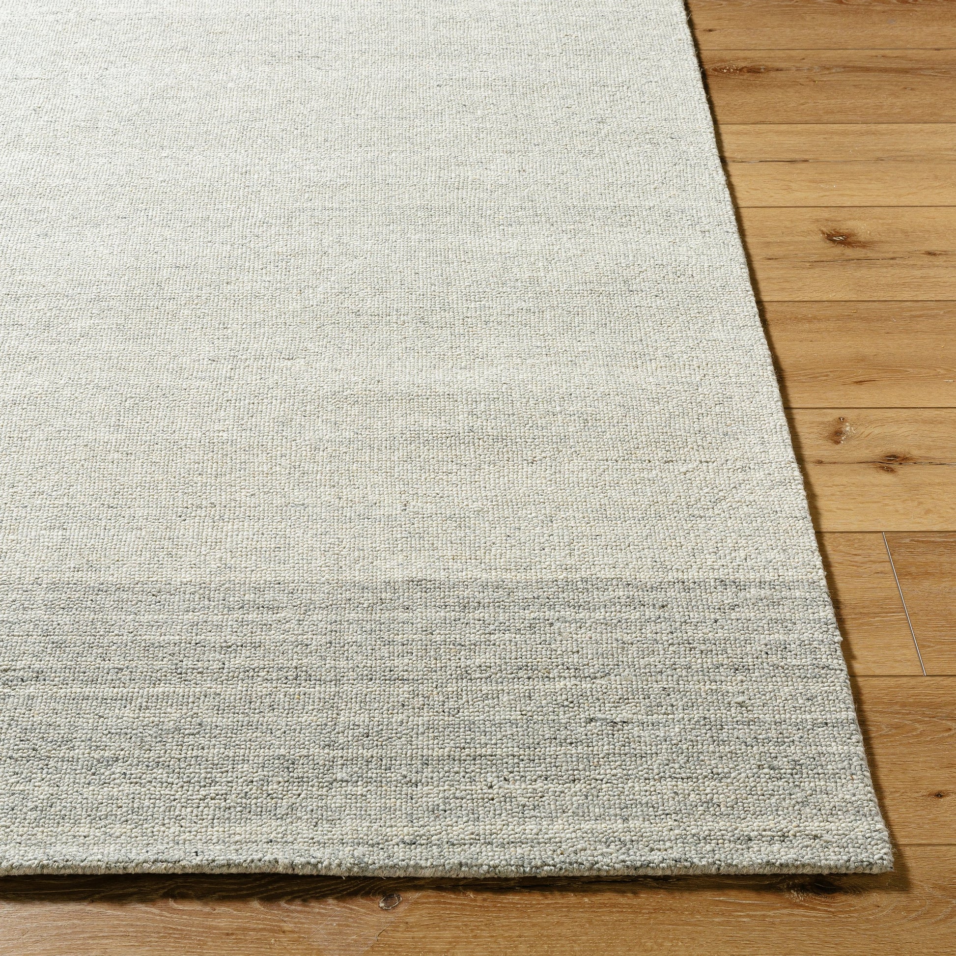 Romano Rug - 484845 by Surya in ivory, dove gray, ash. Made from wool in a unique style.