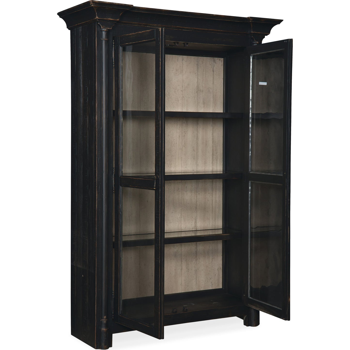 001 SI-1748667 | Additional Silo | Ciao Bella Display Cabinet by Hooker Furniture. Made from maple, pine veneers with glass in a traditional style.