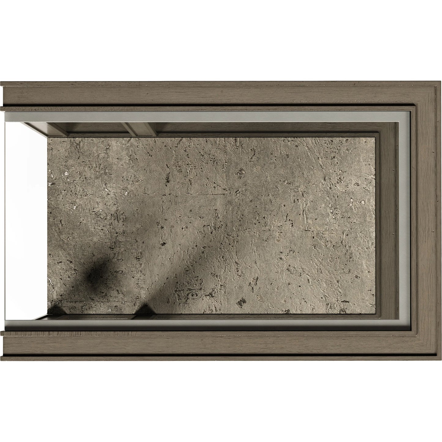 002 SI-2334427 | Additional Silo | Cove Accent Table by A.R.T. Furniture in grey and mica. Made from rubberwood solids, primavera veneer, glass, cork in a modern style.