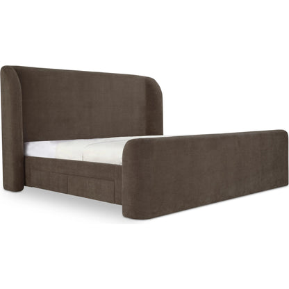 Sophia Bed by Moe's Home Collection. Made from unique in a transitional style.