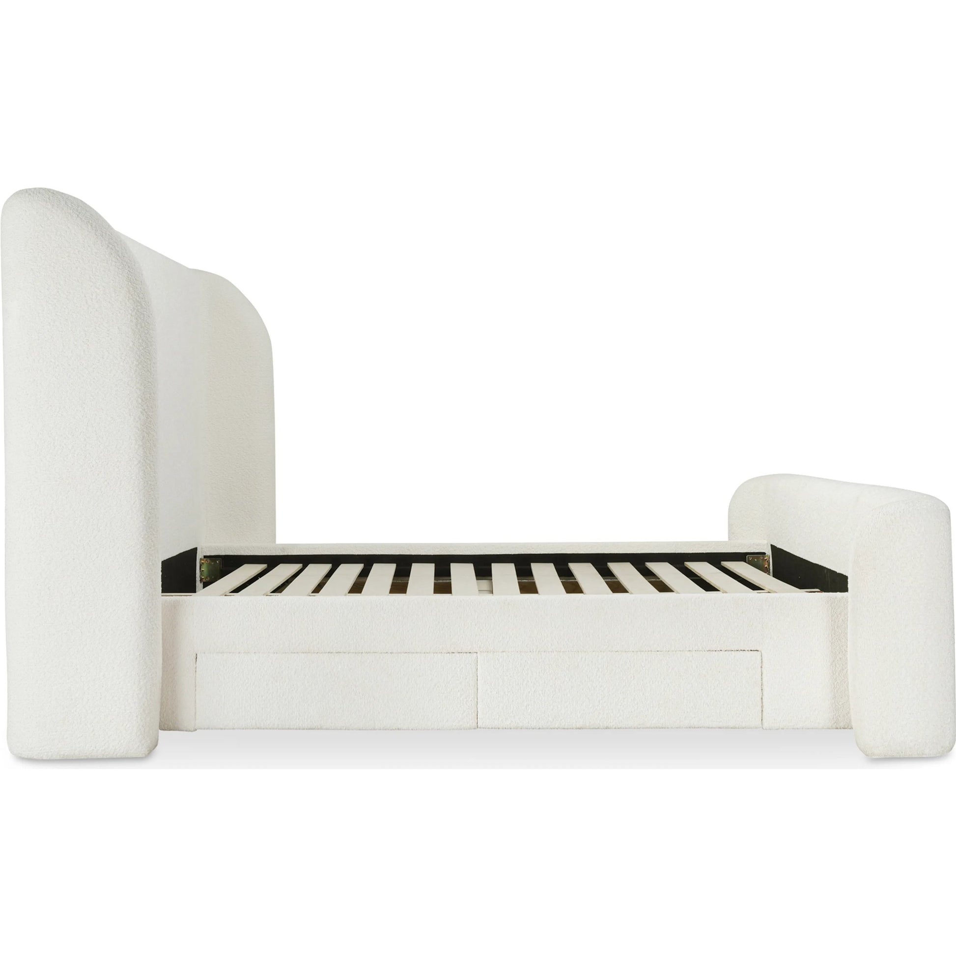 Sophia Bed by Moe's Home Collection. Made from unique in a transitional style.