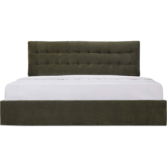 Sebastion Storage Bed by Moe's Home Collection. Made from upholstery: 100% polyester, frame: solid wood, plywood, mdf, foam, lift hydraulic storage: piston 800n in a unique style.