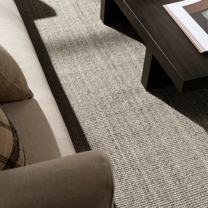 Rene RNE02 Rug by Jaipur Living in gray. Made from 100% wool in a unique style.