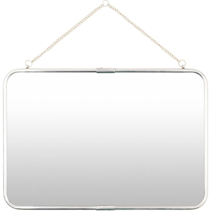 Roanoke - 29051 by Surya in metallic silver and antiqued. Made from metal, manufactured wood in a transitional style.