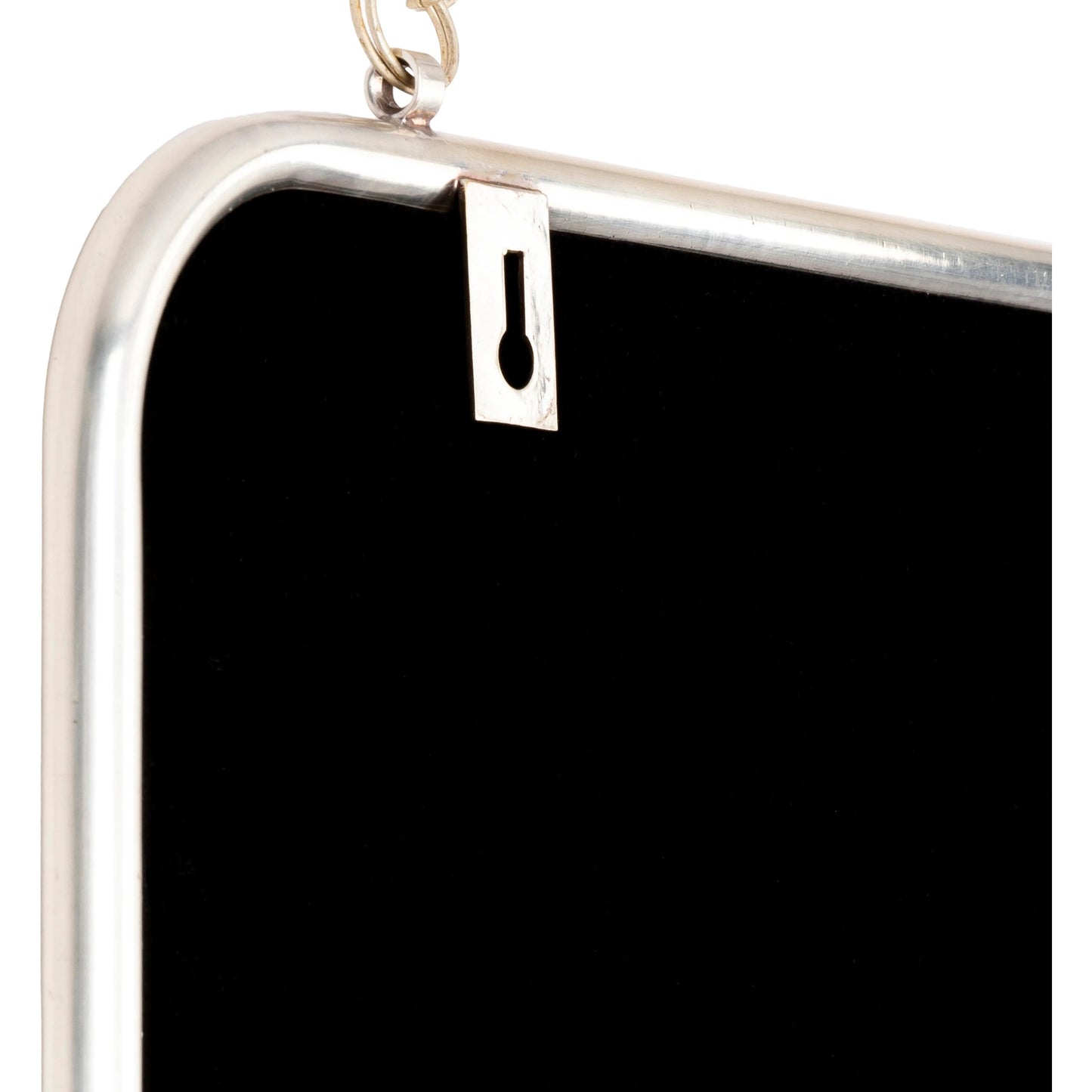 004 SI-1889753 | Closeup | Roanoke - 29051 by Surya in metallic silver and antiqued. Made from metal, manufactured wood in a transitional style.