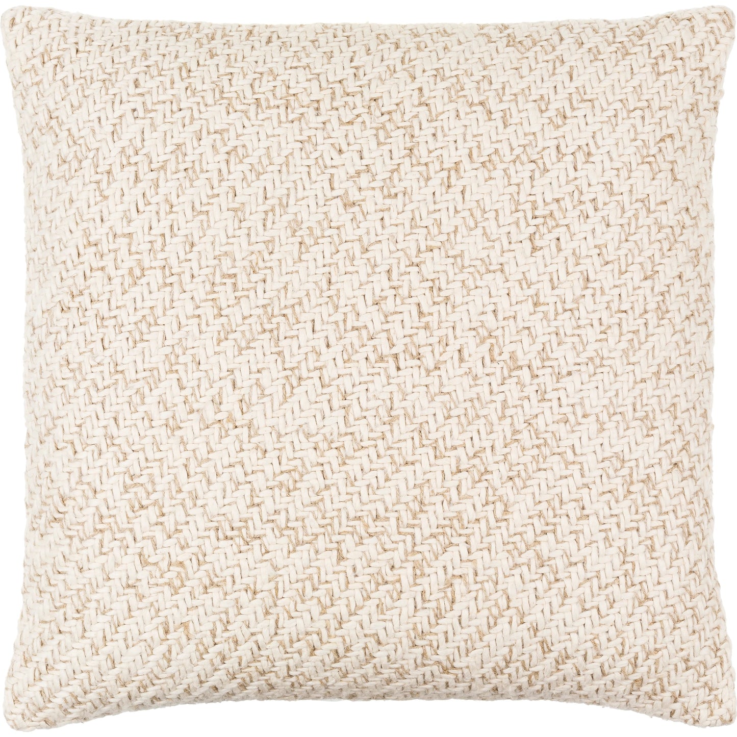 002 SI-2049690,SI-2049694,SI-2049696,SI-2049697 | Additional Silo | Ranell Pillow - 481563 by Surya in off-white, pearl, ash. Made from front: 55% cotton, 45% linen, back: 100% cotton in a modern style.