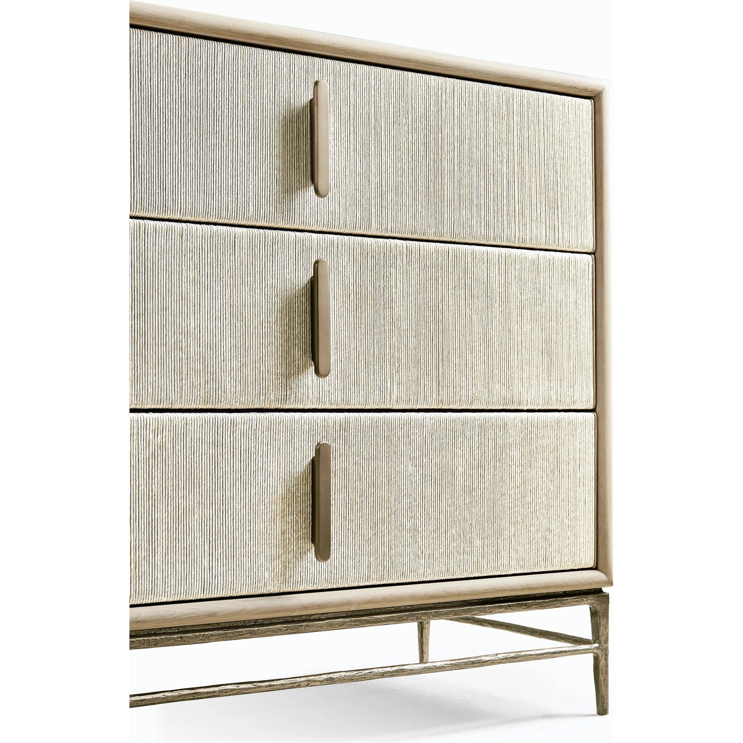 012 SI-2186246 | Closeup | Water Clapotis Danish Cord Double Dresser by Jonathan Charles in beige. Made from unique in a transitional style.