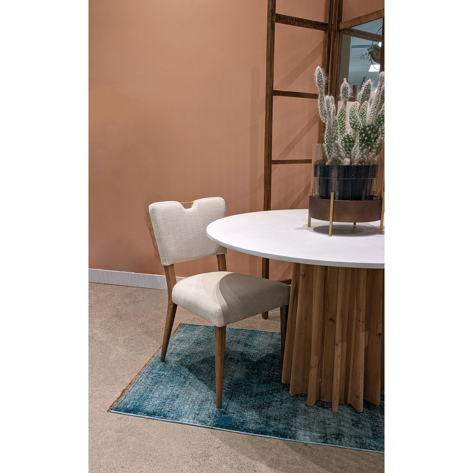 Sculpture Dining Table by LH Imports. Made from unique in a modern style.
