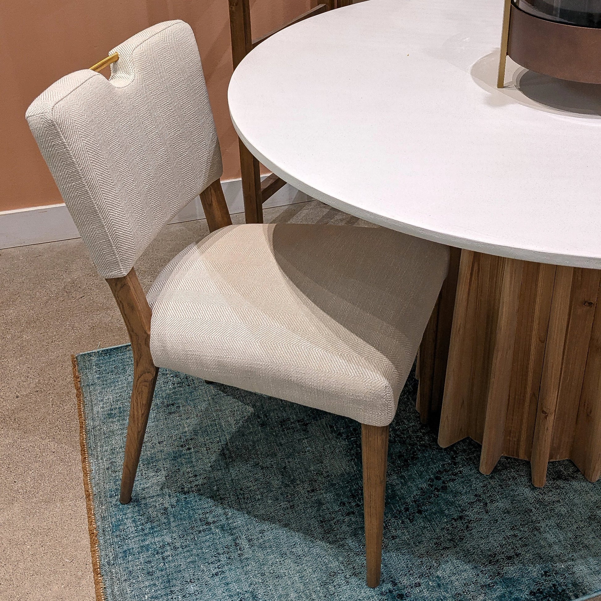 Sculpture Dining Table by LH Imports. Made from unique in a modern style.