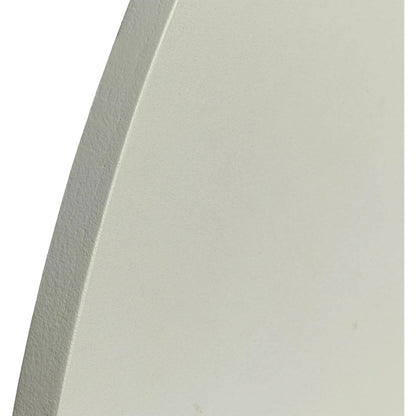 Sculpture Dining Table by LH Imports in white, brown and natural. Made from solid pine, mdf, cement paint (natural oak, white cement colour) in a unique style.