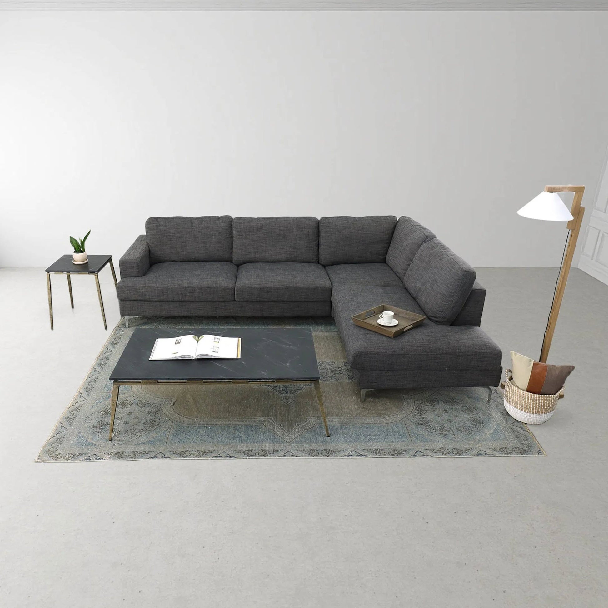 Letta Standing Lamp by LH Imports in natural oak, natural linen and natural oak. Made from oak, linen shade in a unique style.