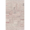Charcoal, Light Gray, Rose, Light Pink, Light Beige / 2' x 3'