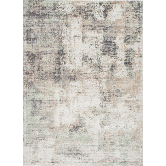 Roma Rug - 492659 by Livabliss in light gray, gray, medium green, light brown, brown, cream. Made from face: 100% polypropylene, warp: 100% polyester in a unique style.