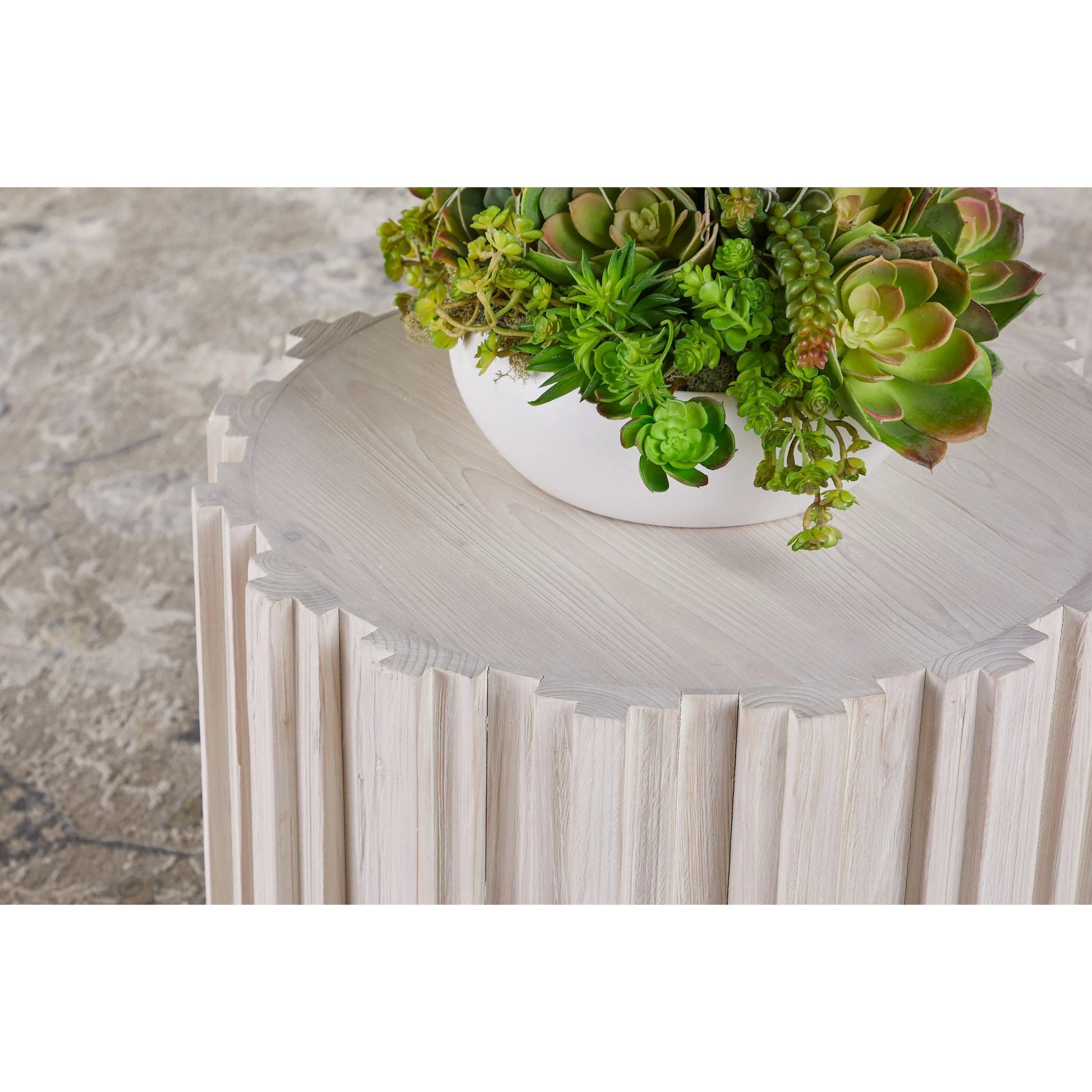 Roma Accent Table by Essentials For Living. Made from solid reclaimed pine, reclaimed pine veneer, mdf in a modern style.