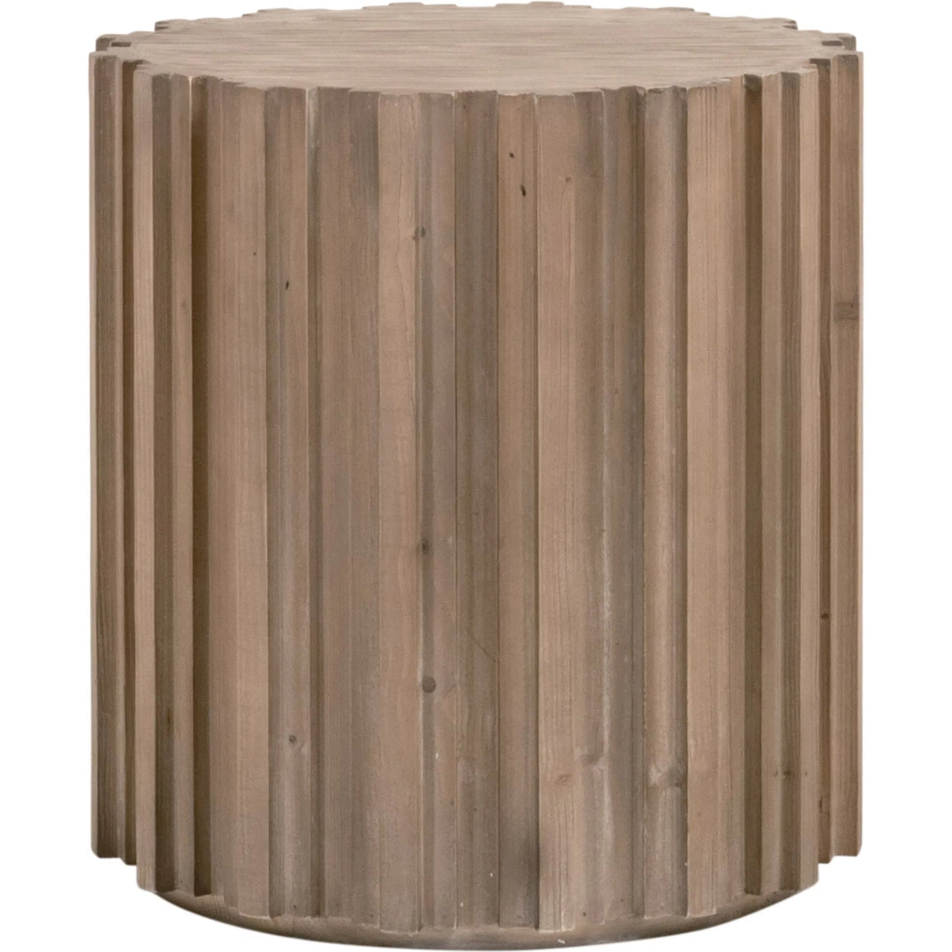 Roma End Table by Essentials For Living. Made from solid reclaimed pine, reclaimed pine veneer, mdf in a modern style.