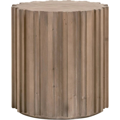 Roma End Table by Essentials For Living. Made from solid reclaimed pine, reclaimed pine veneer, mdf in a modern style.