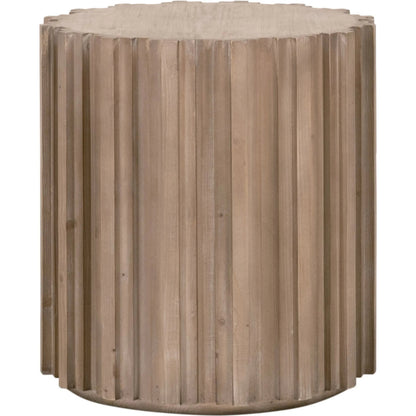 Roma End Table by Essentials For Living. Made from solid reclaimed pine, reclaimed pine veneer, mdf in a modern style.