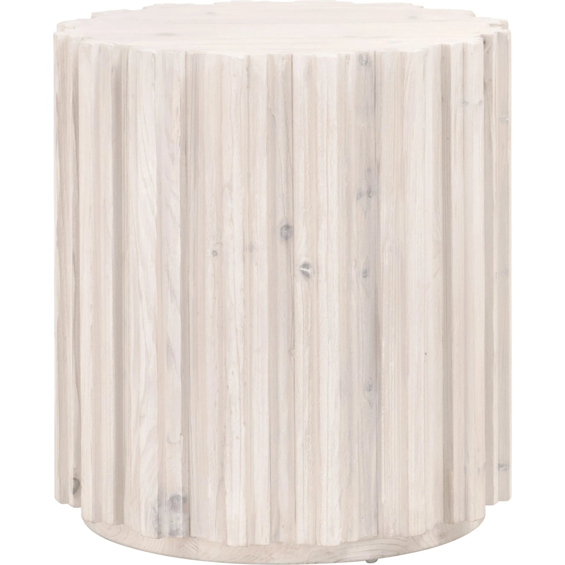 Roma End Table by Essentials For Living. Made from solid reclaimed pine, reclaimed pine veneer, mdf in a modern style.