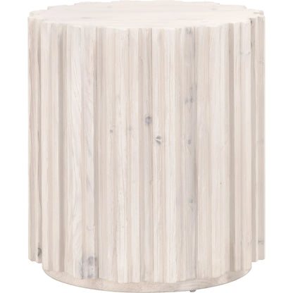 Roma End Table by Essentials For Living. Made from solid reclaimed pine, reclaimed pine veneer, mdf in a modern style.
