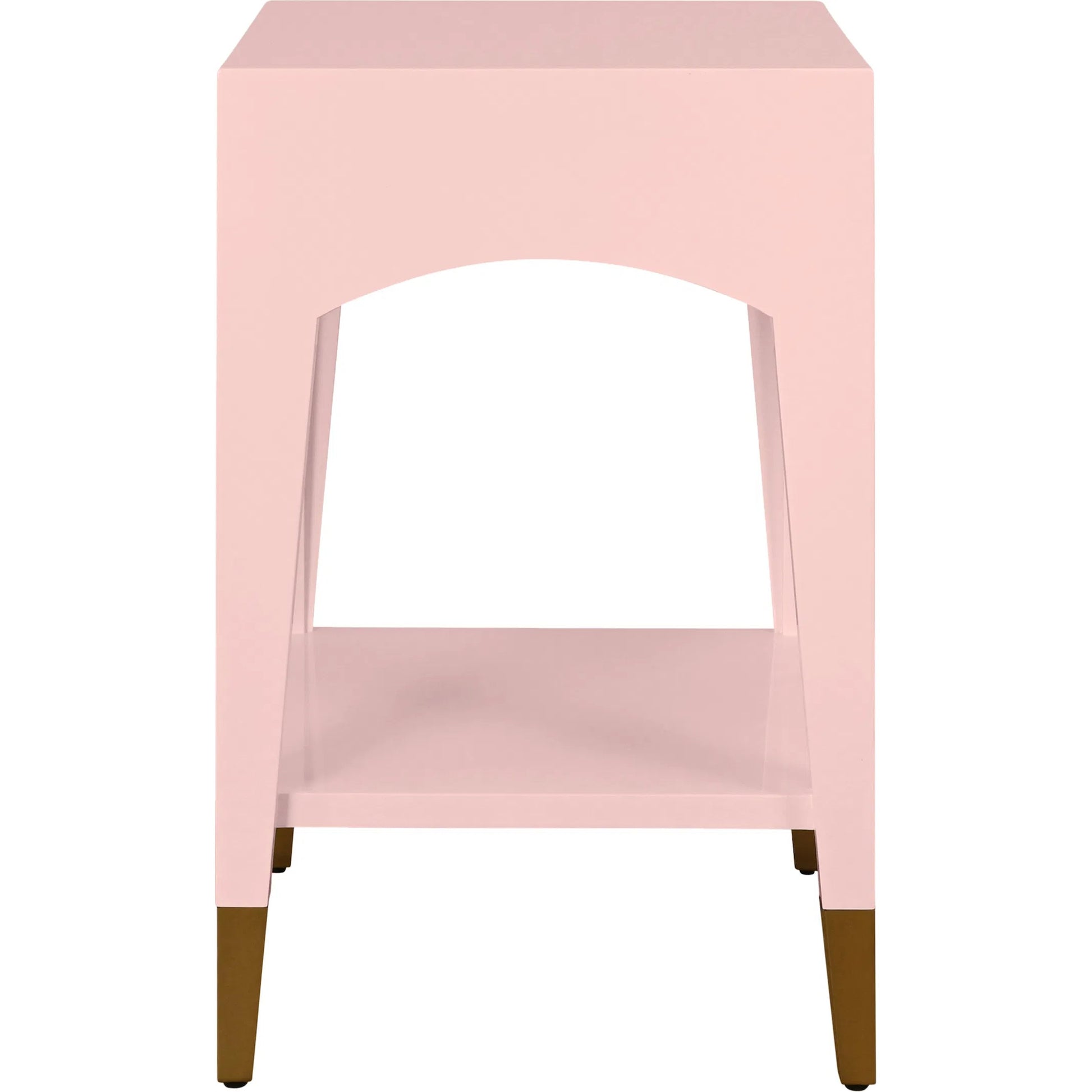 Ronny Tapered Leg One Drawer Side Table by Worlds Away. Made from unique in a unique style.