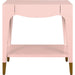 Ronny Tapered Leg One Drawer Side Table by Worlds Away. Made from unique in a unique style.