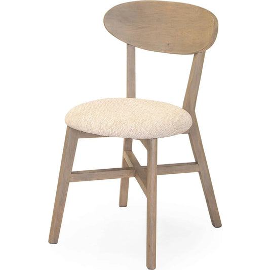 Rose Dining Chair (Set of 2) by LH Imports in beige and brown. Made from unique in a unique style.