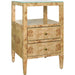 Roscoe Two Drawer Side Table by Worlds Away. Made from unique in a modern style.