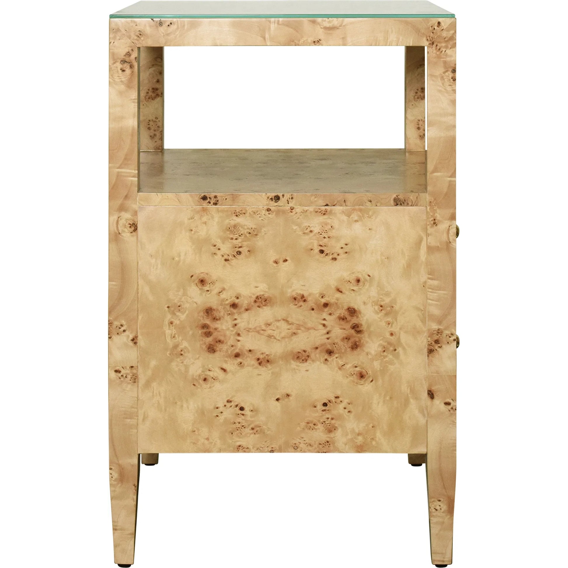 Roscoe Two Drawer Side Table by Worlds Away. Made from unique in a modern style.