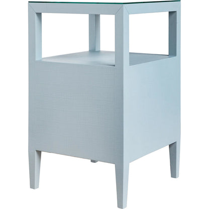 Roscoe Two Drawer Side Table by Worlds Away. Made from unique in a modern style.