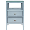 Textured Light Blue Linen