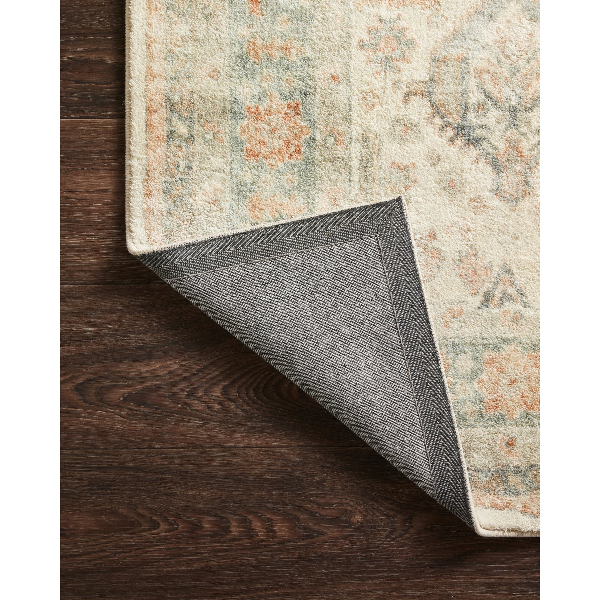 Rosette Marion Rug by Loloi in beige, multi. Made from 100% polyester in a traditional style.