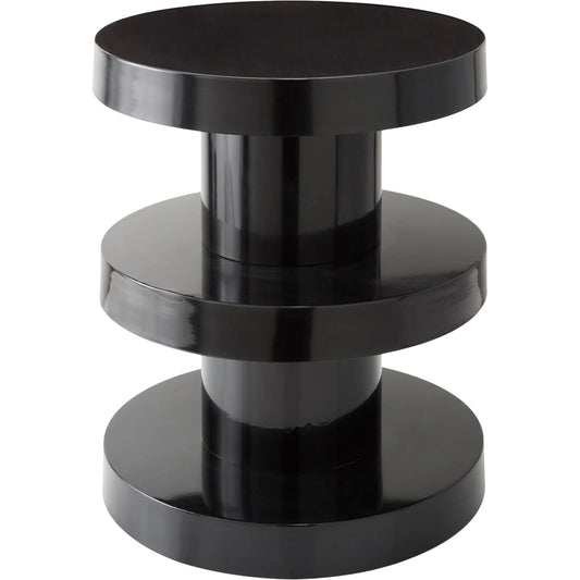 Roth End Table by Livabliss in powder coated. Made from iron in a unique style.