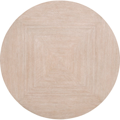 Roto Coffee Table by Essentials For Living in natural gray, silver. Made from oak, metal in a modern style.