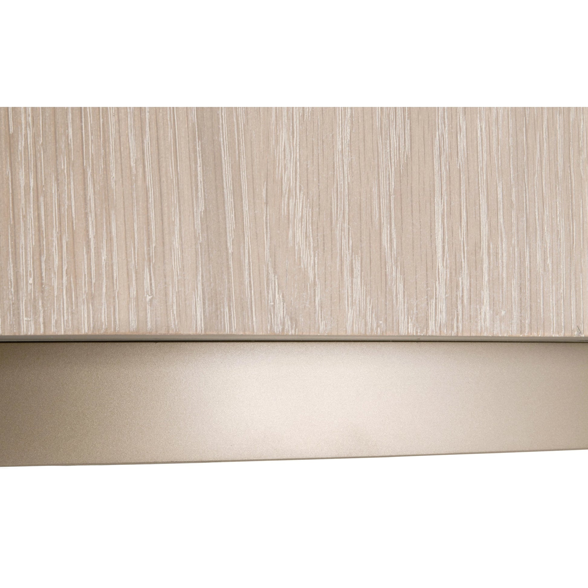 Roto Coffee Table by Essentials For Living in natural gray, silver. Made from oak, metal in a modern style.