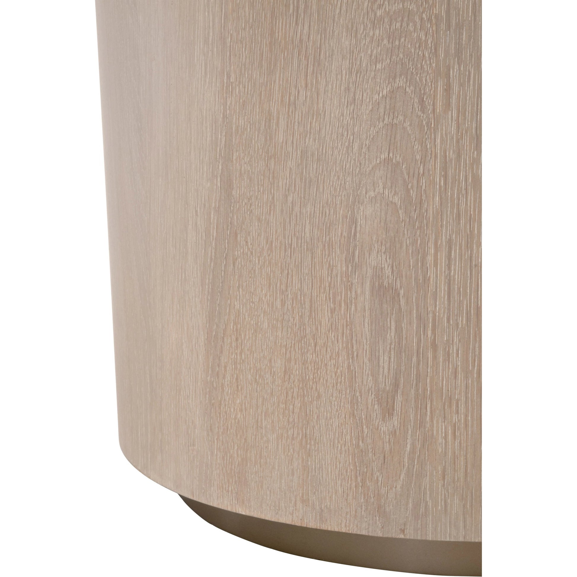 Roto End Table by Essentials For Living in natural gray, silver. Made from oak, metal in a modern style.