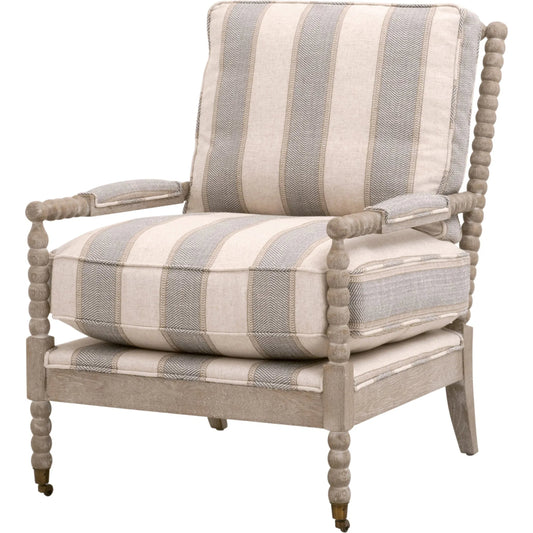 Rouleau Club Chair by Essentials For Living. Made from unique in a transitional style.