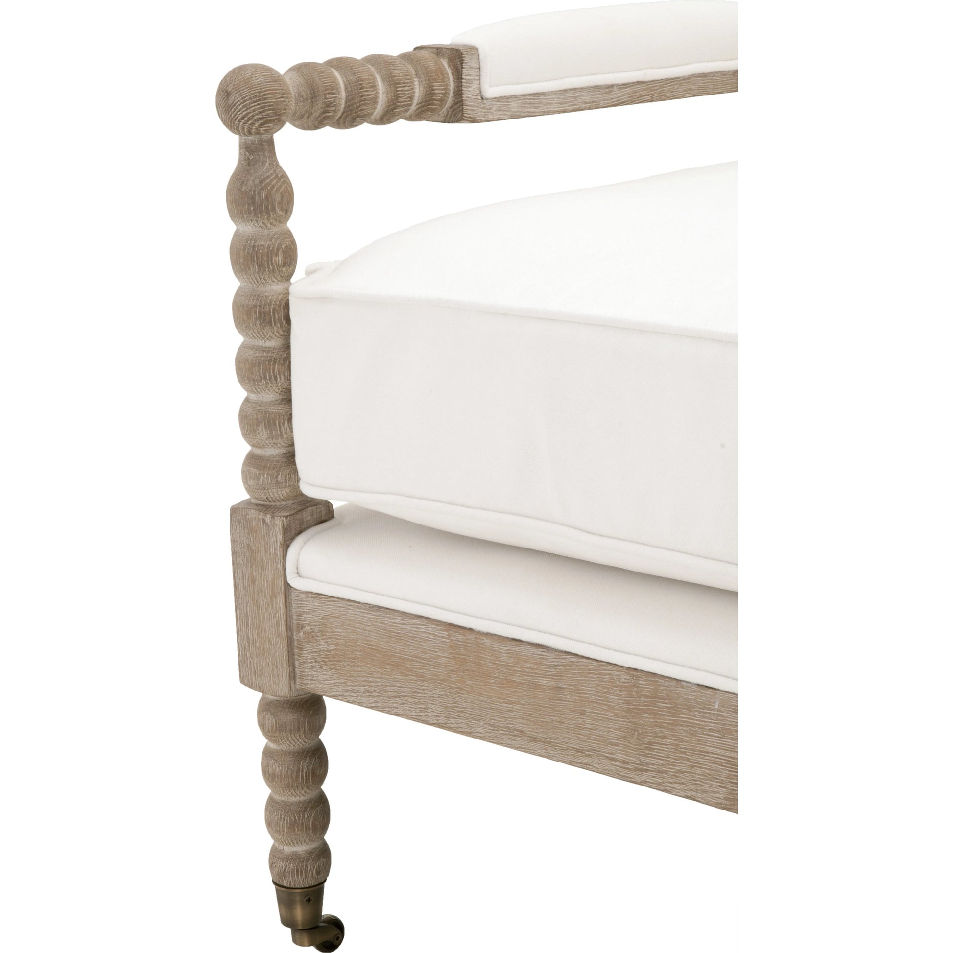 Rouleau Club Chair by Essentials For Living. Made from unique in a transitional style.