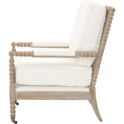 Rouleau Club Chair by Essentials For Living. Made from unique in a transitional style.