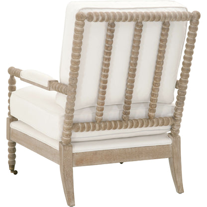 Rouleau Club Chair by Essentials For Living. Made from unique in a transitional style.