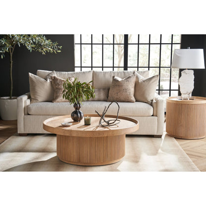 Modern Lumi Side Table by Universal Furniture in natural oak. Made from unique in a unique style.