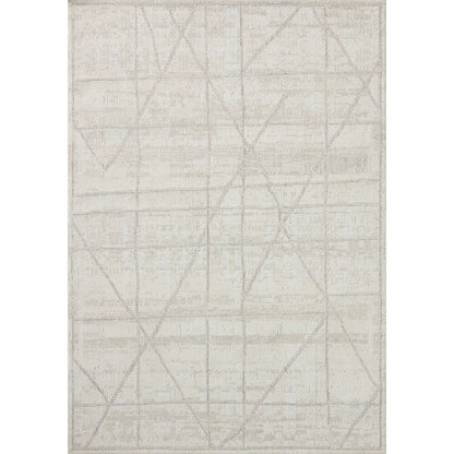 Roxie ROX-01 Rug by Loloi in ivory, graphite. Made from 100% polyester in a unique style.