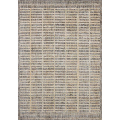 Roxie ROX-02 Rug by Loloi in smoke, natural. Made from 100% polyester in a unique style.