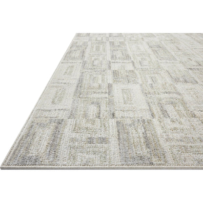 Roxie ROX-07 Rug by Loloi in bone, sage. Made from 100% polyester in a unique style.