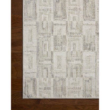 Roxie ROX-07 Rug by Loloi in bone, sage. Made from 100% polyester in a unique style.