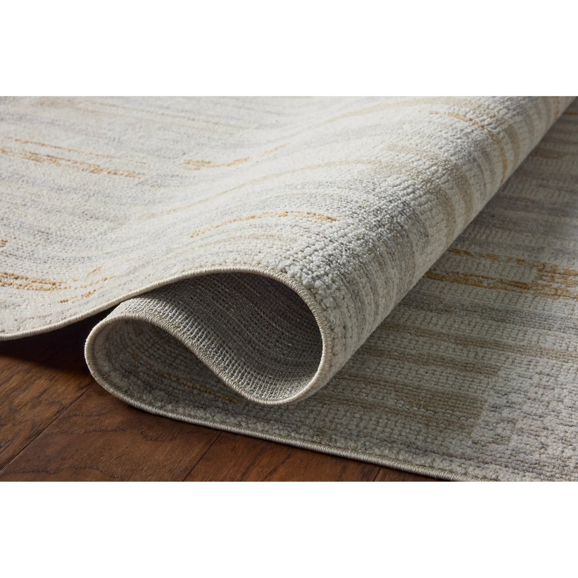 Roxie ROX-08 Rug by Loloi in natural, sand. Made from 100% polyester in a unique style.